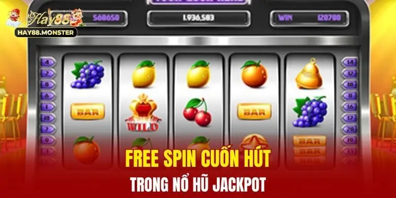 Free spin cuốn hút trong nổ hũ Jackpot